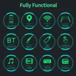 9093 HD 9 inch Car Android 8.1 Radio Receiver MP5 Player for Volkswagen, Support FM & Bluetooth & TF Card & GPS & WiFi with Decoding - Image 6