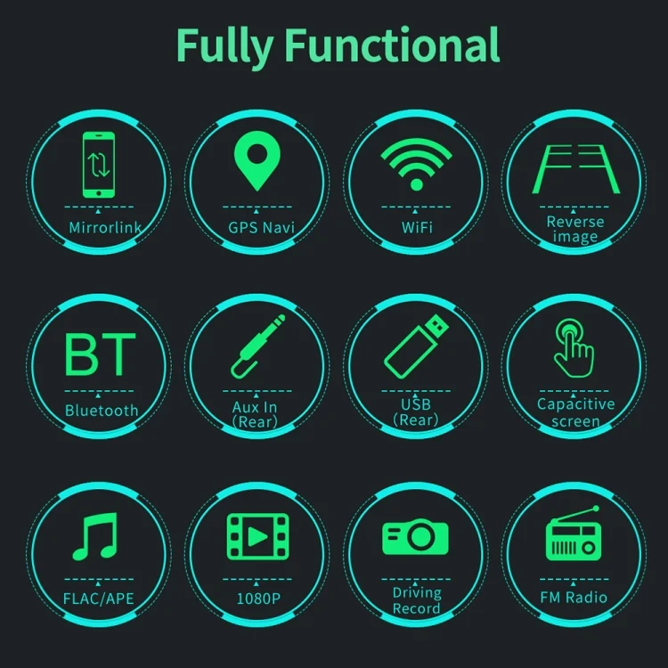 CMS1874_5.webp 9093 HD 9 inch Car Android 8.1 Radio Receiver MP5 Player for Volkswagen, Support FM & Bluetooth & TF Card & GPS & WiFi with Decoding - Image 6