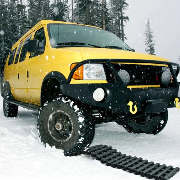 CMS1896_6.webp High Density Silicone Car Emergency Rescue Caterpillar Chain Track for Mud Sand Snow Trap - Image 7