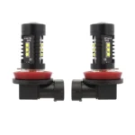 2 PCS MZ 10W 1080 LM 5500K H8/H11 12 XB-D LED Car Front Fog Lights Car Car Fog Light Auto Daytime Running Lights, DC 12-24V - Image 2
