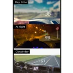 A900 OBD2 3.5 inch Vehicle-mounted Head Up Display Security System, Support Car Speed / Engine Revolving Speed Display / Water Temperature / Voltage / Driving Mileage - Image 14