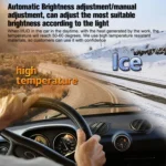 D5000 OBD2 5 inch Vehicle-mounted Head Up Display Security System, Support Car Speed / Engine Revolving Speed Display / Water Temperature / Battery Voltage / Detection and Elimination Fault Code - Image 12