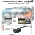 D5000 OBD2 5 inch Vehicle-mounted Head Up Display Security System, Support Car Speed / Engine Revolving Speed Display / Water Temperature / Battery Voltage / Detection and Elimination Fault Code - Image 14