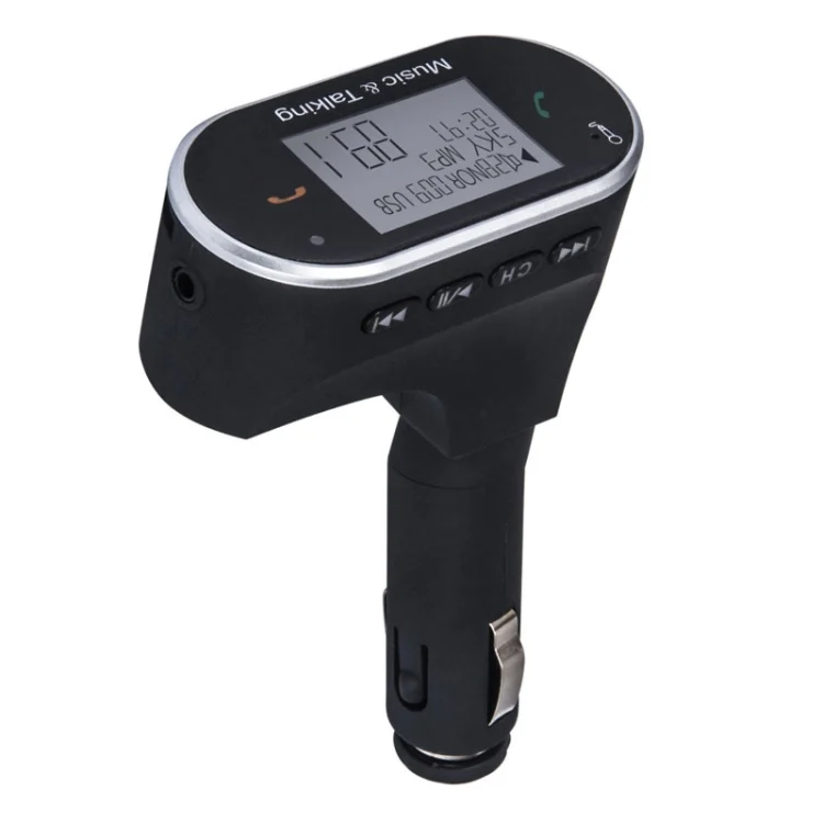 CMS2006_1.webp 630C Chicken Leg Shape Car Stereo Radio MP3 Audio Player, Bluetooth Hands-free Car Kit FM Transmitter - Image 2