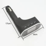 630C Chicken Leg Shape Car Stereo Radio MP3 Audio Player, Bluetooth Hands-free Car Kit FM Transmitter - Image 6