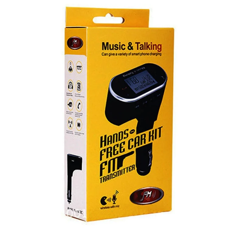 CMS2006_8.webp 630C Chicken Leg Shape Car Stereo Radio MP3 Audio Player, Bluetooth Hands-free Car Kit FM Transmitter - Image 9