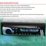 JSD-520 Car Stereo Radio MP3 Audio Player Support Bluetooth Hand-free Calling / FM / USB / SD, Ordinary Version - Image 8