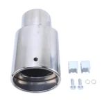 6046 Car Automobile Exhaust Pipe Muffler Modification Stainless Steel Tail Pipes (Inner Diameter 61mm) - Image 6