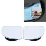 2 PCS ACP-005 Car Blind Spot Rear View Fix/360 Degree Angle Adjustable Wide Angle Mirror
