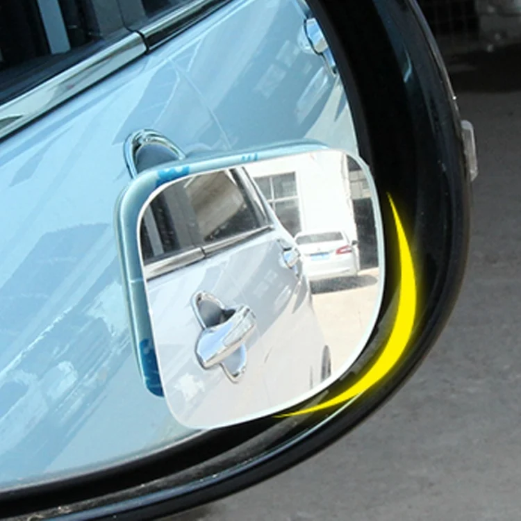 CMS2159_6.webp 2 PCS ACP-005 Car Blind Spot Rear View Fix/360 Degree Angle Adjustable Wide Angle Mirror - Image 7