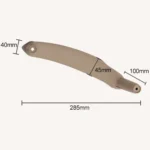 Car Interior Right Handle Inner Door Armrest Panel Pull 51416969402 for BMW X5 / X6, Left Drive - Image 4