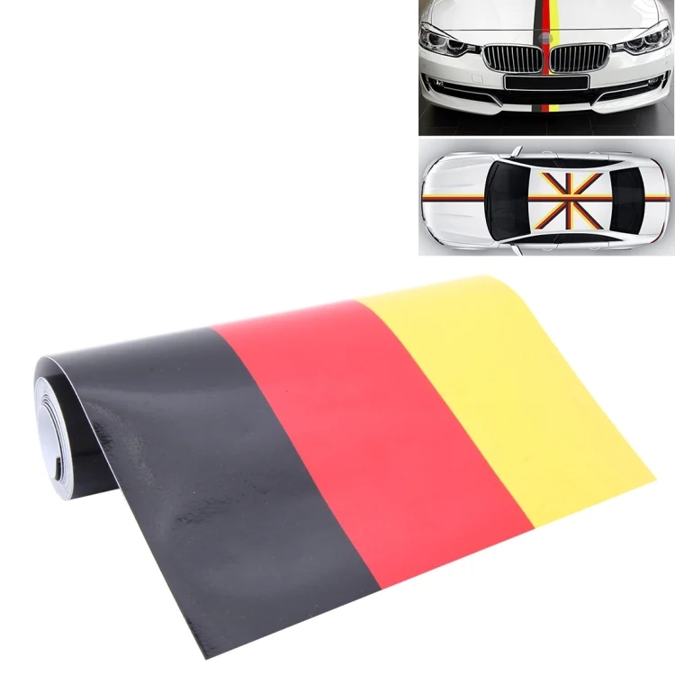 CMS22171.webp 1m German Flag Car Plastic Wrap Sticker Decal Film - Image 1