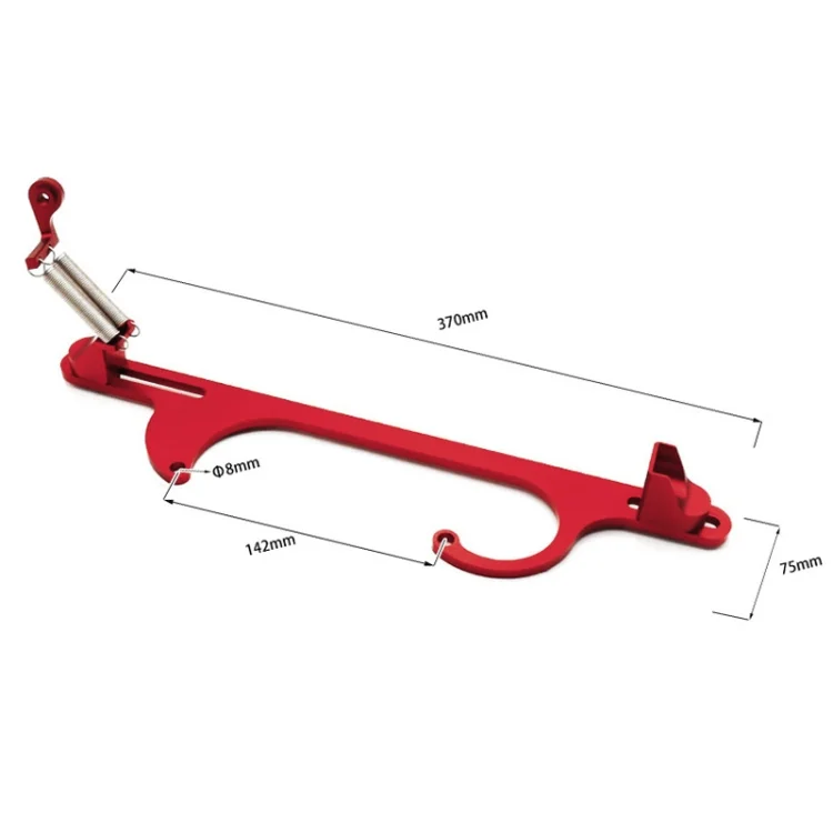 CMS2242B_3.webp Car Modification Throttle Base Cable Base Section Aluminum Alloy Throttle Cable - Image 4