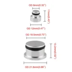 5 PCS Car Modified Inlet Manifold Swirl Flap Blanks Intake Manifold Valve Cylinder Head Screw X8R0077 / 55210202 / 55210201 for Alfa Romeo - Image 3