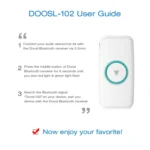 Doosl DSER102 Mini Car Bluetooth Wireless Music Receiver with 3.5mm Stereo Input Jack - Image 7