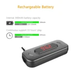 Doosl DSER116 Multifunctional Car FM Transmitter Wireless Music Receiver with 3.5mm Jack & LCD Display, Support Hands-free Call - Image 4