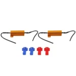2 PCS Car Canbus Error Canceller Decoder Load Resistor LED 50W 6 Ohm No Blinking Decoder - Image 6