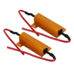 2 PCS Car Canbus Error Canceller Decoder Load Resistor LED 50W 8 Ohm No Blinking Decoder - Image 2