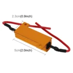 2 PCS Car Canbus Error Canceller Decoder Load Resistor LED 50W 8 Ohm No Blinking Decoder - Image 3