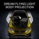 2 PCS DC 8-36V Ghost Shadow Courtesy Angel Wings Projection Lamp Car Door LED Welcome Lights - Image 6