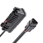 2 PCS DC 12V 6W 400 LM 6000K Tri Circular Car DRL&Turn Light(White Light + Yellow Light), Cable Length: 50cm - Image 3