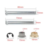 2 PCS Car Removal Tool Door Hinge Bushing Kit for Dodge Ram Truck 1994-2001 Single Door - Image 3