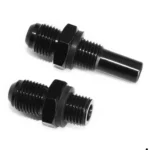 2 PCS Car Transmission Oil Cooler Adapters AN6-1/4NPS Threaded Joints - Image 2