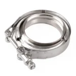 4 inch Car Turbo Exhaust Downpipe V-Band Clamp Stainless Steel 304 Flange Clamp - Image 2