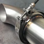 4 inch Car Turbo Exhaust Downpipe V-Band Clamp Stainless Steel 304 Flange Clamp - Image 6