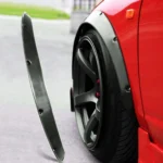 4 PCS Car Universal Fender Flares Wheel Eyebrow Black Not Painted Wheel Eyebrow - Image 7