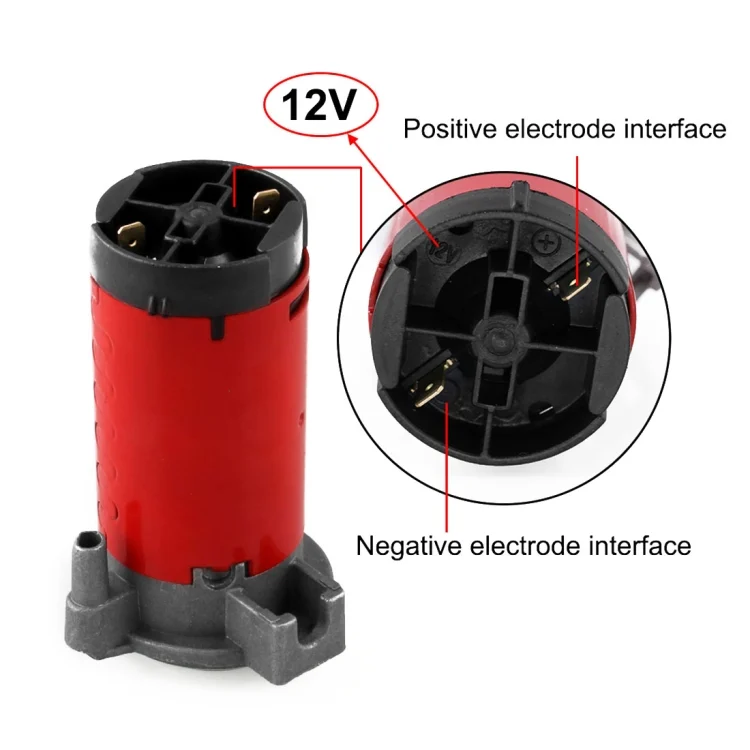 CMS2541_5.webp 12V Portable Air Compressor for Air Horn Car Truck Vehicle - Image 6