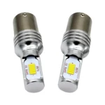 2 PCS Decode 1156/BA15S 72W LED Bulbs Light Car Auto Turn Lamp Backup Light, DC 12-24V - Image 2