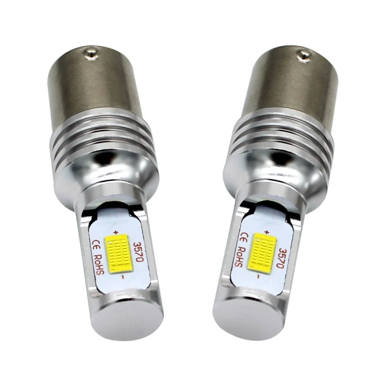 CMS2550_1.webp 2 PCS Decode 1156/BA15S 72W LED Bulbs Light Car Auto Turn Lamp Backup Light, DC 12-24V - Image 2