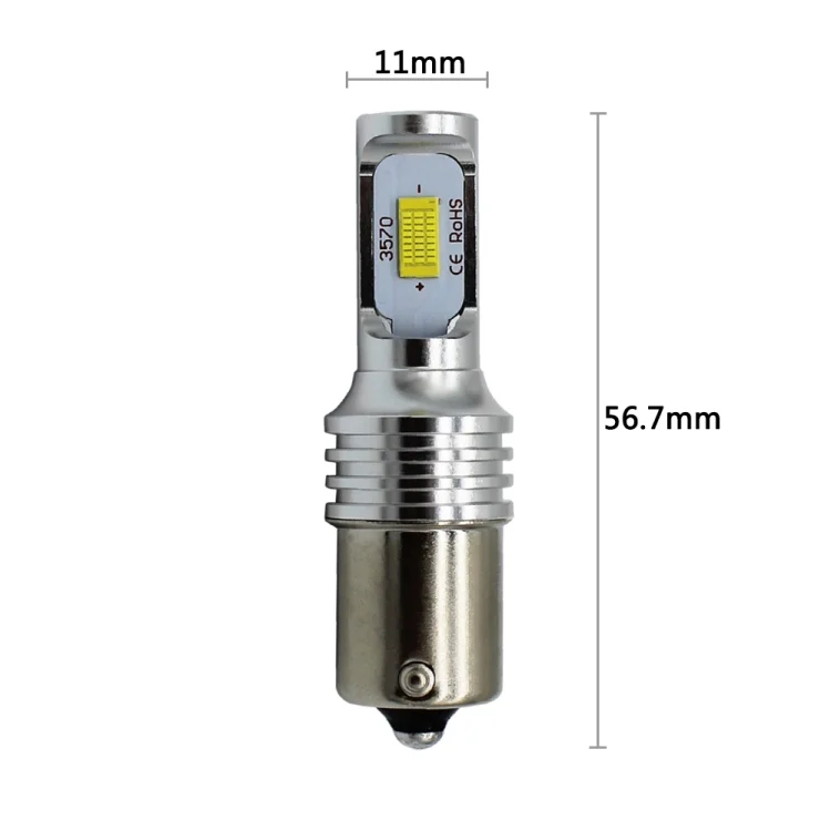 CMS2550_3.webp 2 PCS Decode 1156/BA15S 72W LED Bulbs Light Car Auto Turn Lamp Backup Light, DC 12-24V - Image 4