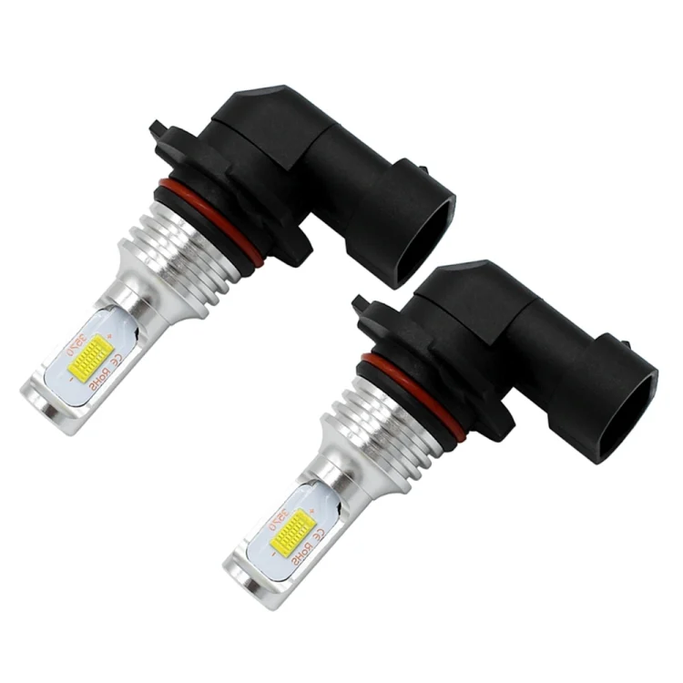 2 PCS 9006 HB4 72W 1000LM 6000-6500K Super Bright White Light Car Fog LED Bulbs, DC 12-24V