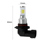 2 PCS 9006 HB4 72W 1000LM 6000-6500K Super Bright White Light Car Fog LED Bulbs, DC 12-24V - Image 5