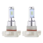 2 PCS H16(EU) 72W 1000LM 6000-6500K Super Bright White Light Car Fog LED Bulbs, DC 12-24V - Image 2