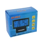 SH-350-2 Multi-Function Digital Temperature Thermometer Alarm Clock LCD Monitor Battery Meter Detector Display - Image 7