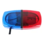 25W 240 LEDs Red Light + Blue Light Waterproof Strobe Light Dome Warning Light, DC 12V, Wire Length: 60cm - Image 2