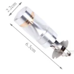 2 PCS H3 30W 350 LM 6000K White Light 6 LED Car Fog Light Bulb, DC 12V - Image 4