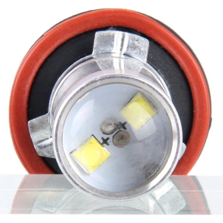 CMS2637_7.webp 2 PCS H8/H11 30W 350 LM 6000K  White Light 6 LED Car Fog Light Bulb, DC 12V - Image 8