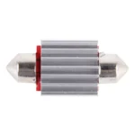 2 PCS DC 12V 6W 36MM Bicuspid Car Door Lamps Registration Mark light Dashboard Dome Door Lights LED Reading Lamp with 27 LED SMD 3014 Lights White - Image 3