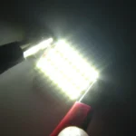 2 PCS DC 12V 6W 36MM Bicuspid Car Door Lamps Registration Mark light Dashboard Dome Door Lights LED Reading Lamp with 27 LED SMD 3014 Lights White - Image 7