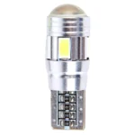 2PCS T10 3W Ice Blue Light 6 SMD 5630 LED Error-Free Canbus Car Clearance Lights Lamp, DC 12V - Image 2