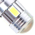 2PCS T10 3W Ice Blue Light 6 SMD 5630 LED Error-Free Canbus Car Clearance Lights Lamp, DC 12V - Image 4
