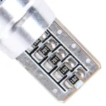 2PCS T10 3W Ice Blue Light 6 SMD 5630 LED Error-Free Canbus Car Clearance Lights Lamp, DC 12V - Image 5