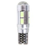 2PCS T10 6W Ice Blue Light 10 SMD 5630 LED Error-Free Canbus Car Clearance Lights Lamp, DC 12V - Image 2