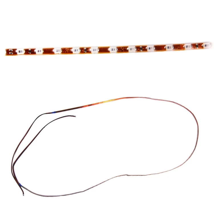 CMS2698FL_2.webp 5 PCS 45 LED 3528 SMD Waterproof Flexible Car Strip Light for Car Decoration, DC 12V, Length: 90cm - Image 3