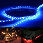 5 PCS Flow Style 45 LED 3528 SMD Waterproof Flexible Car Strip Light for Car Decoration, DC 12V, Length: 90cm - Image 5
