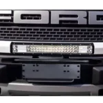Universal License Plate Bumper Frame for Off-Road Jeep LED Work Light Bar Mounting Bracket with Front Bucket - Image 5